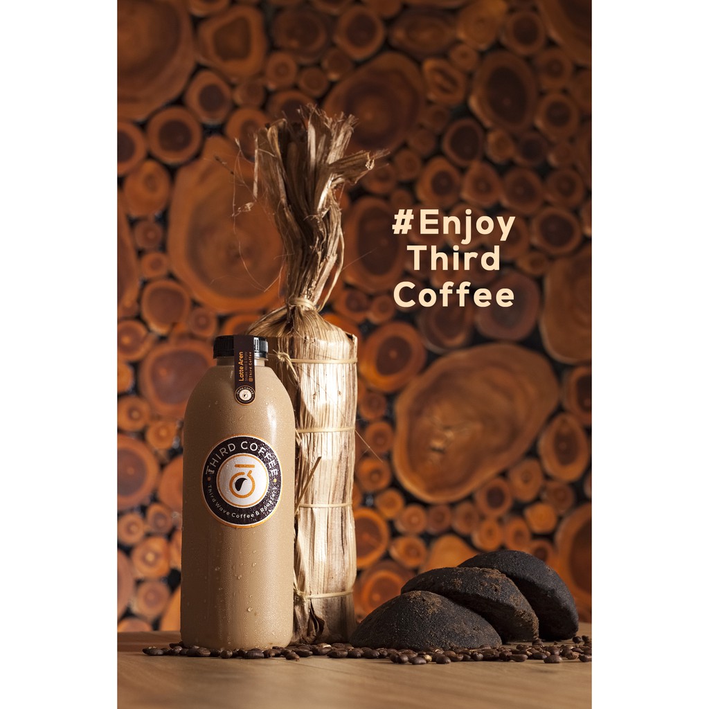 

Kopi Susu 1 liter Latte Aren Signature Third Coffee