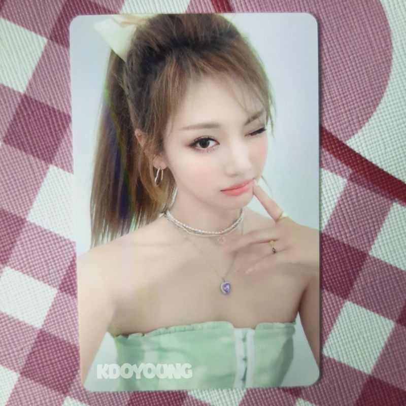 aespa ningning selfie photocard only sg22 season greetings 2022