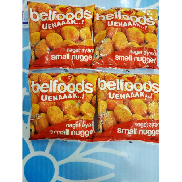 

[FRESH SIAP KIRIM] NAGET AYAM / NUGGET SMALL /BELFOODS 250