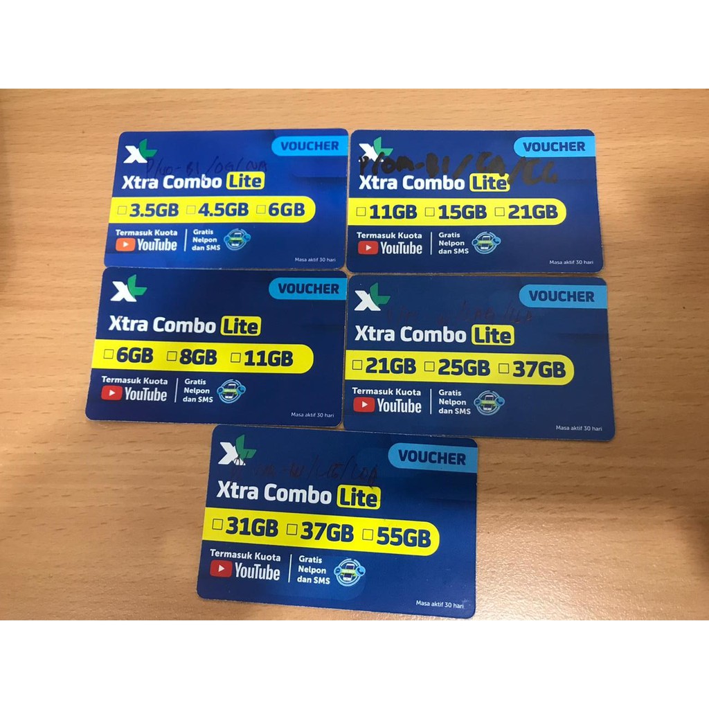 Voucher Paket Internet Xl Xtra Combo Lite Unlimited 6gb 10gb 18gb 30gb 44gb Vocer Isi Ulang Shopee Indonesia