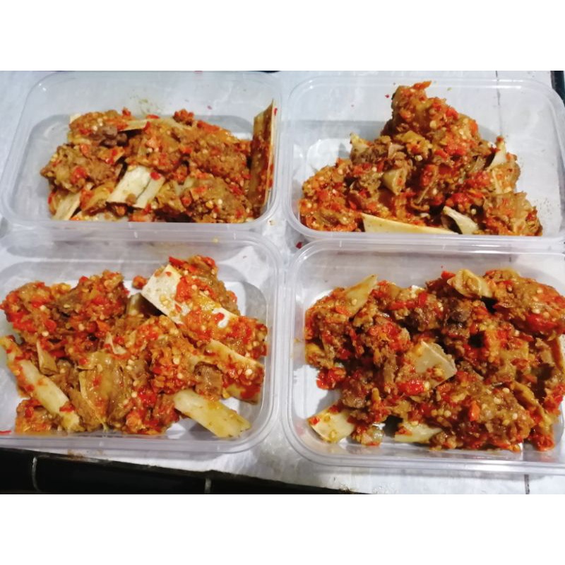 

Iga Sapi Pedas Mercon 300 gram