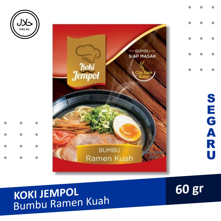 Bumbu Ramen Kuah Koki Jempol Japanese Ramen Udon Halal