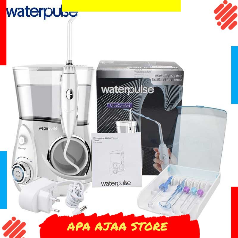 Termurah ! Waterpulse Dental Flosser Alat Semprot Pembersih Gigi 700ml - V660