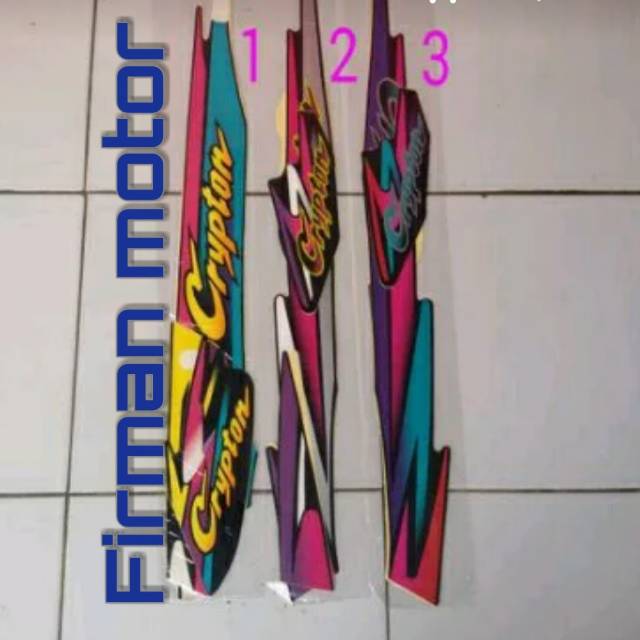 List bodi yamaha crypton