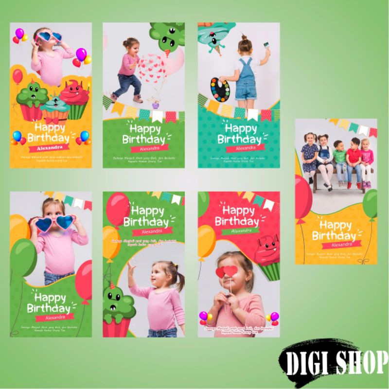 

Kado anak/ kado unik/ edit foto/ kado ultah (Soft Copy)