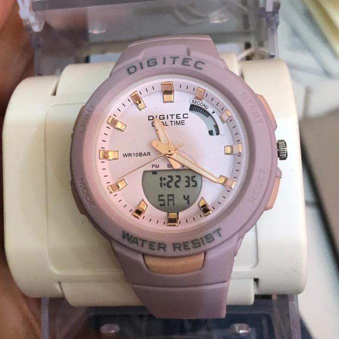 ORIGINAL Jam Tangan Wanita / Cewek Digitec 3082 - Ungu