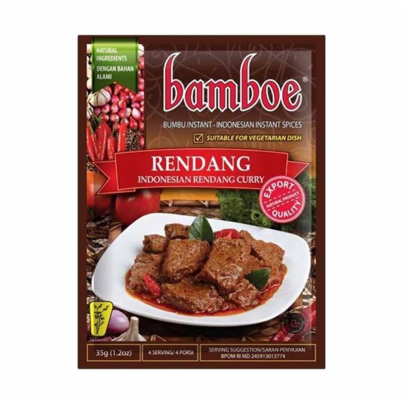 

Bamboe Bumbu Rendang 35 gr