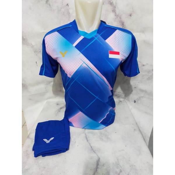 BAJU BADMINTON DEWASA SETELAN V136