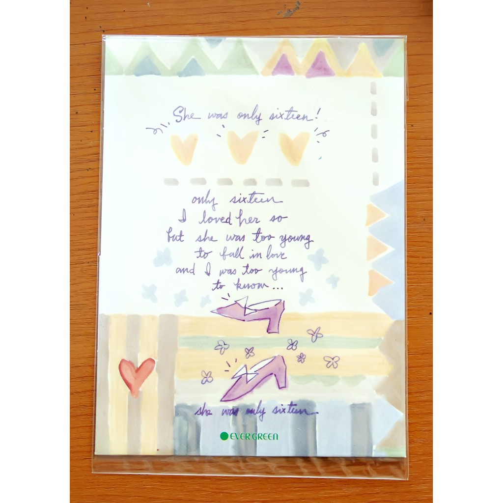 

Kartu Pos Design kartun Korea 06 / Postcard import
