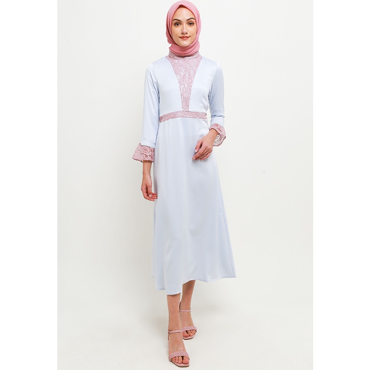 FAME - Gamis Wanita Abu-abu - 9911099