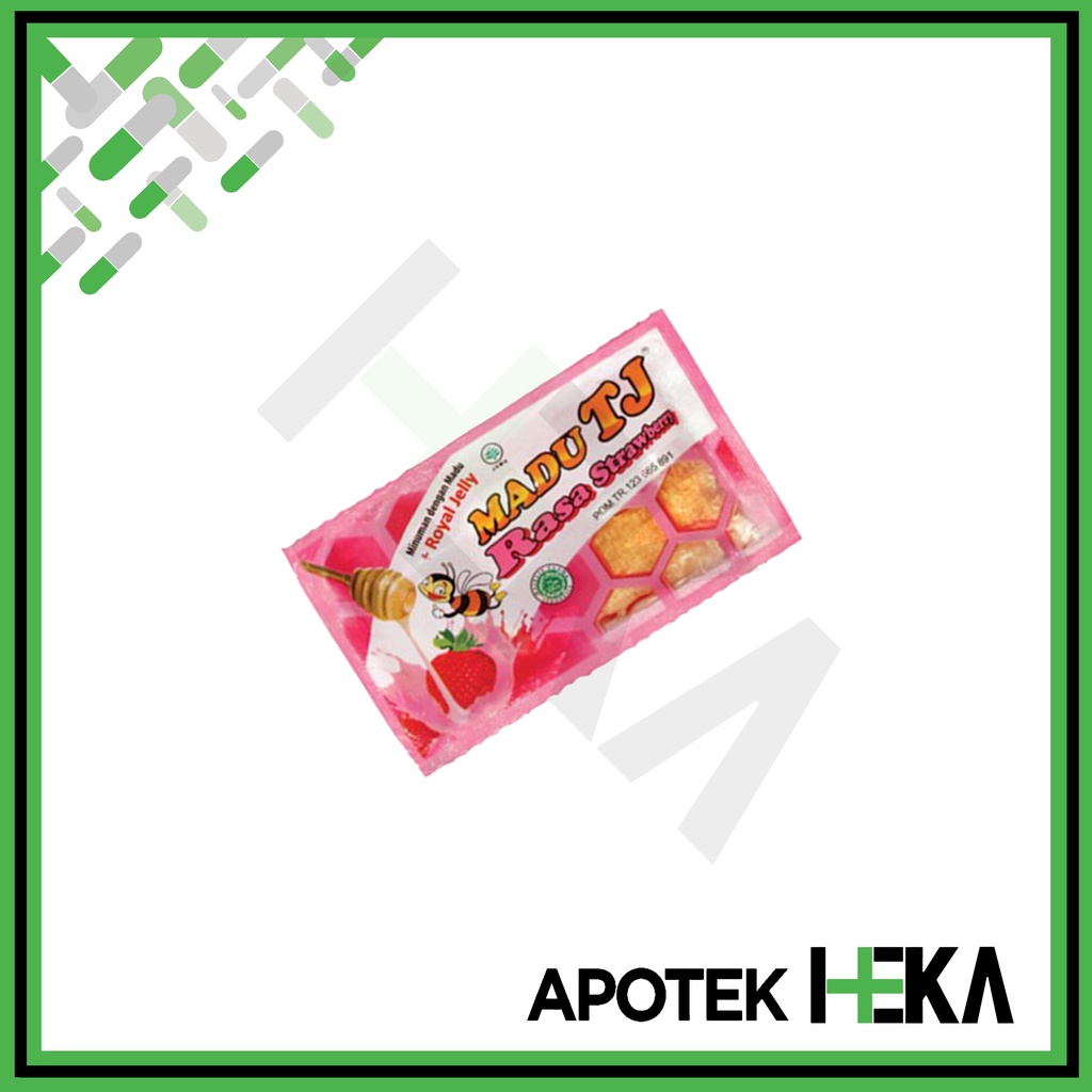 Madu TJ Strawberry Sachet isi 1 Sachet (SEMARANG)