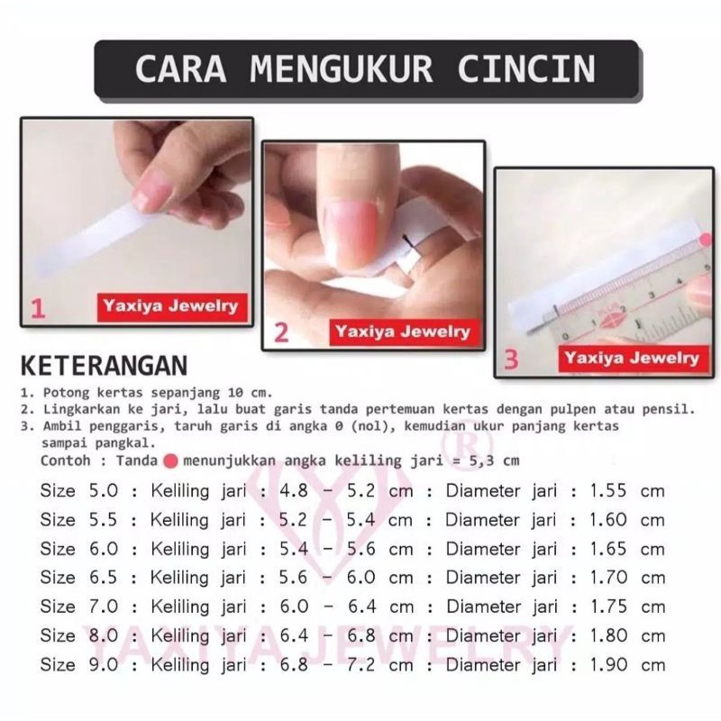 cincin silver Love