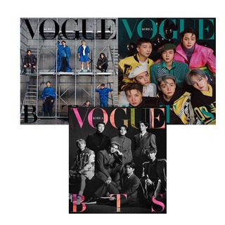 [READY STOK] Korea Magazine Vogue Jan 2022 BTS cover
