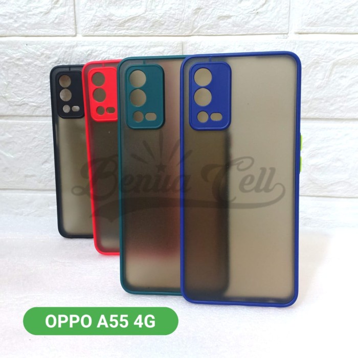 SOFTCASE OPPO A55 4G - CASE MATTE FULL COLOR OPPO A55 4G