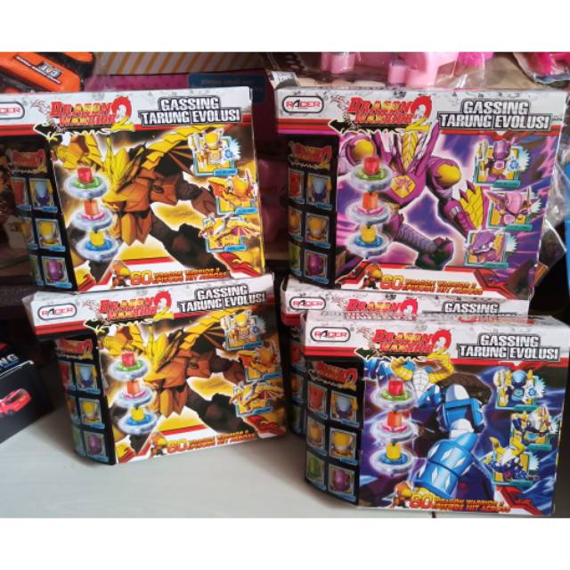 Gassing tarung evolusi gasing dragon warrior 2