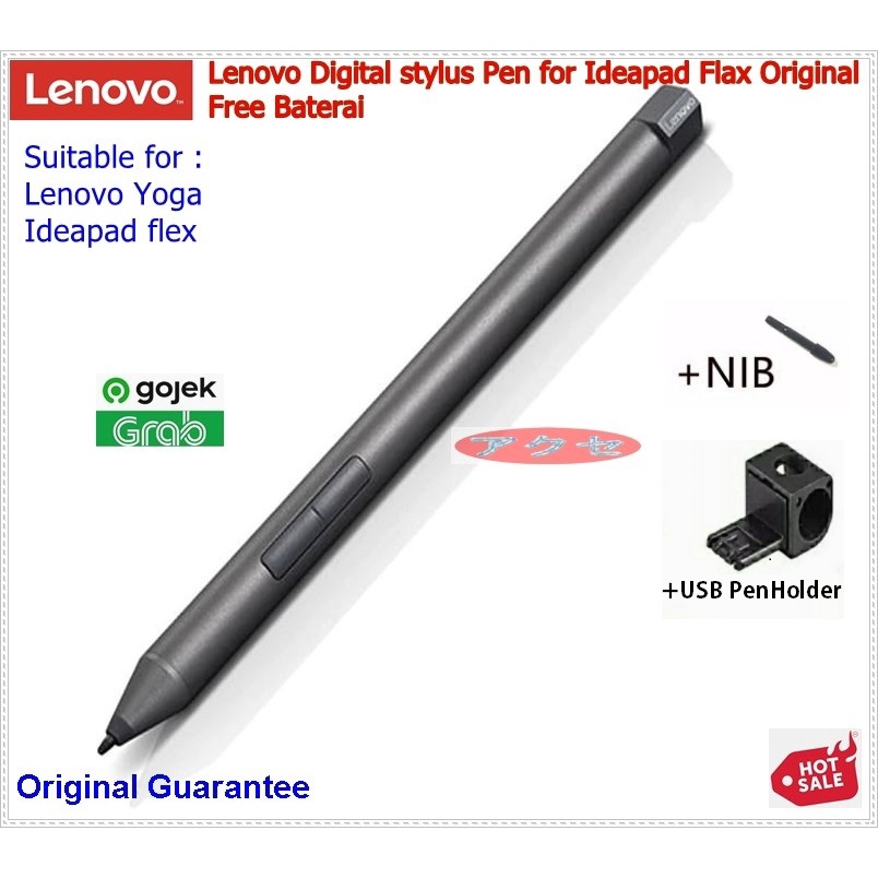 Lenovo Digital stylus Pen for Ideapad Flax Original Free Baterai - stylus pen