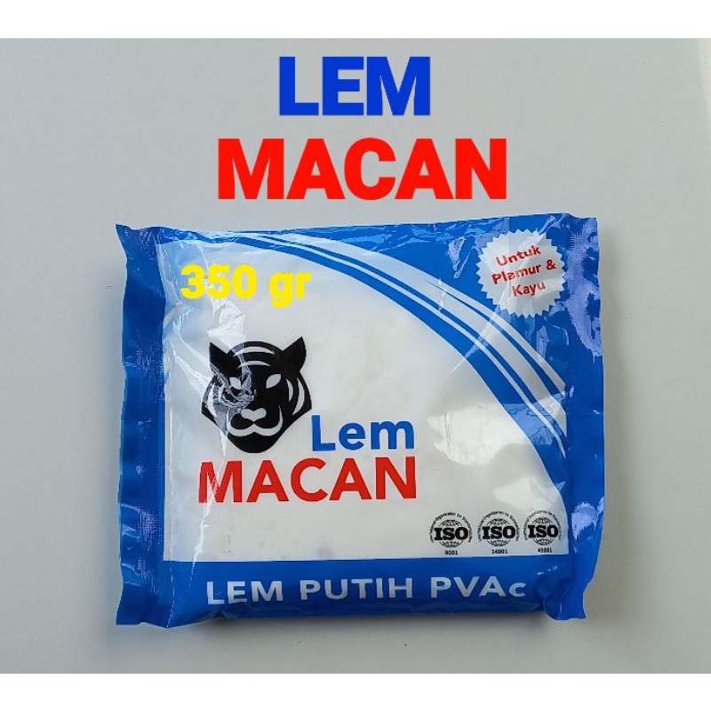 

LEM KAYU LEM MACÀN PVAC PUTIH / LEM MACAN BUNGKUSAN
