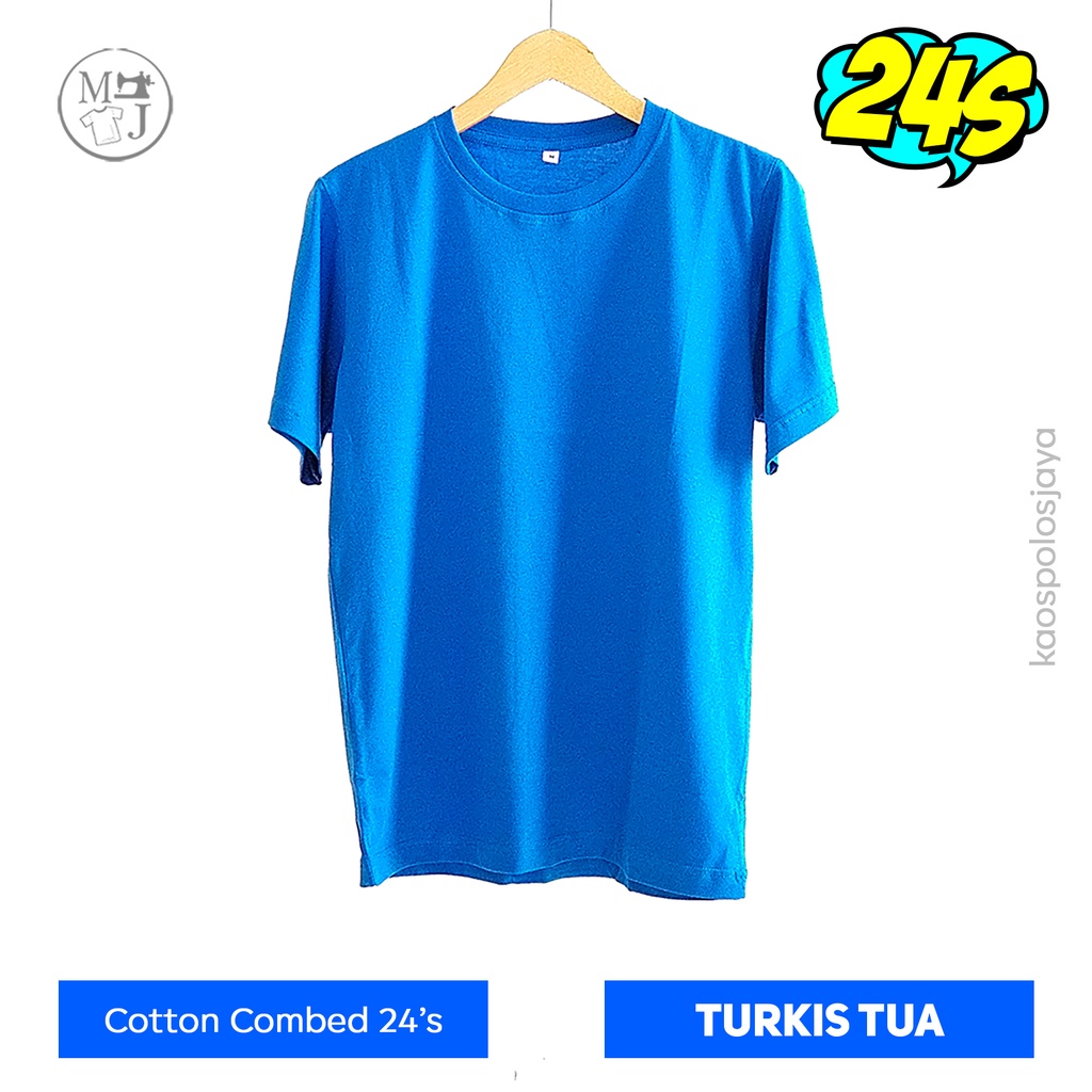 Kaos Polos Turkish Tua / kaos polos premium / Kaos Cotton 24s Combed