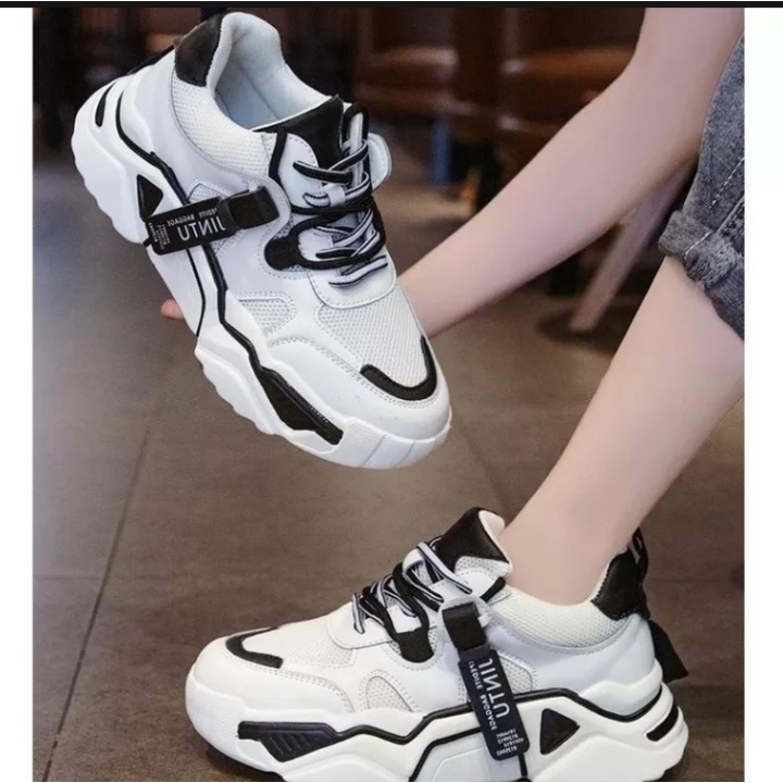 Sepatu sneakers wanita jintu korea sepatu sneakers wanita