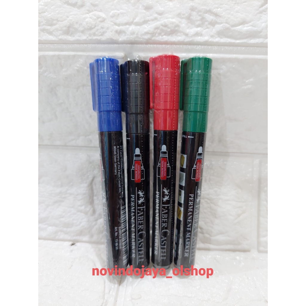 

Spidol Permanent Marker Faber Castell