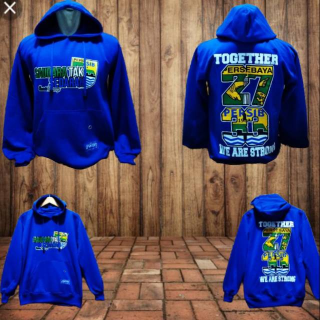 Sweater bonvik Persib Persebaya murah pria wanita