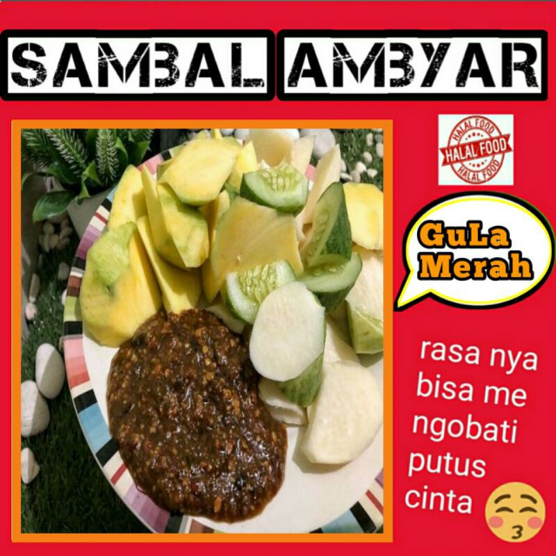 

sambal gula merah