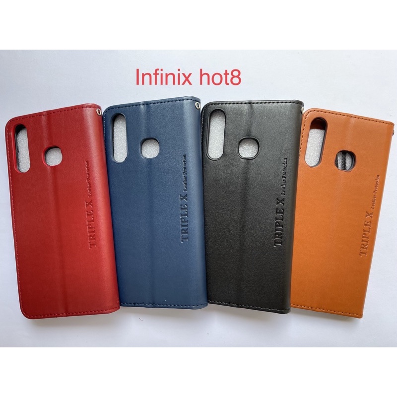 Flip cover new infinix hot8