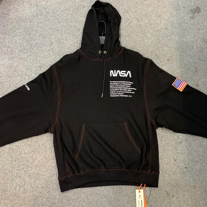 Hoodie heron preston nasa black