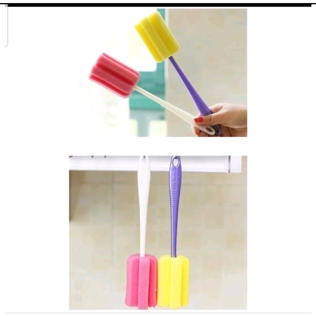 [LGS] Sikat Botol Susu Bayi / Sikat Gelas / Sponge Bottle Brush