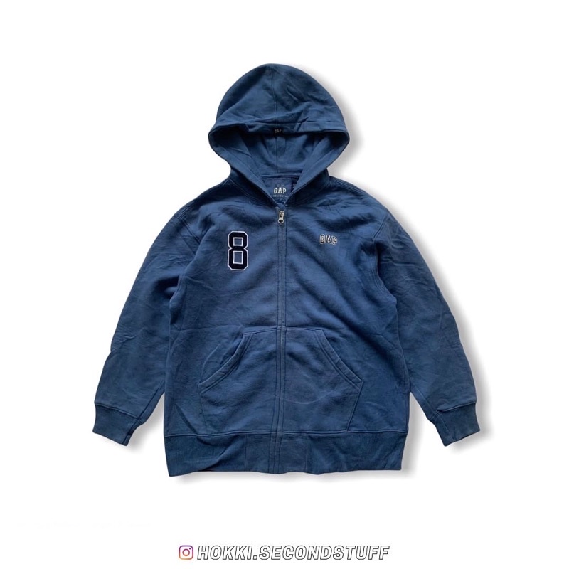 jaket hoodie gap kids second original untuk anak anak & perempuan
