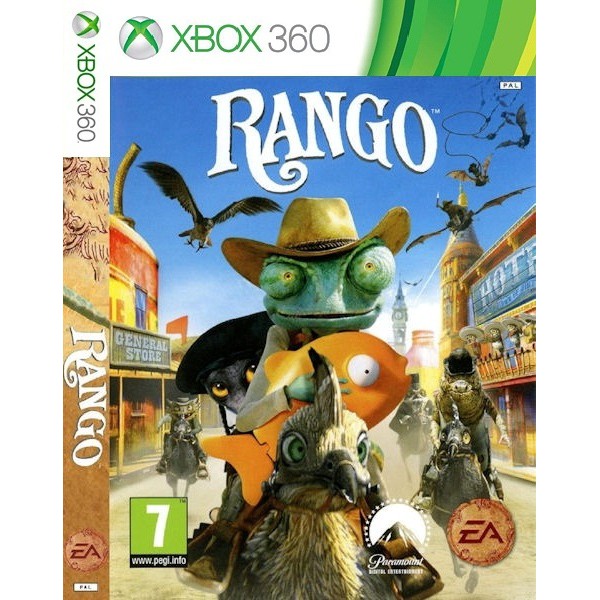 Game Rango XBOX 360 for Jtag/RGH (Game Data DVD Kaset)