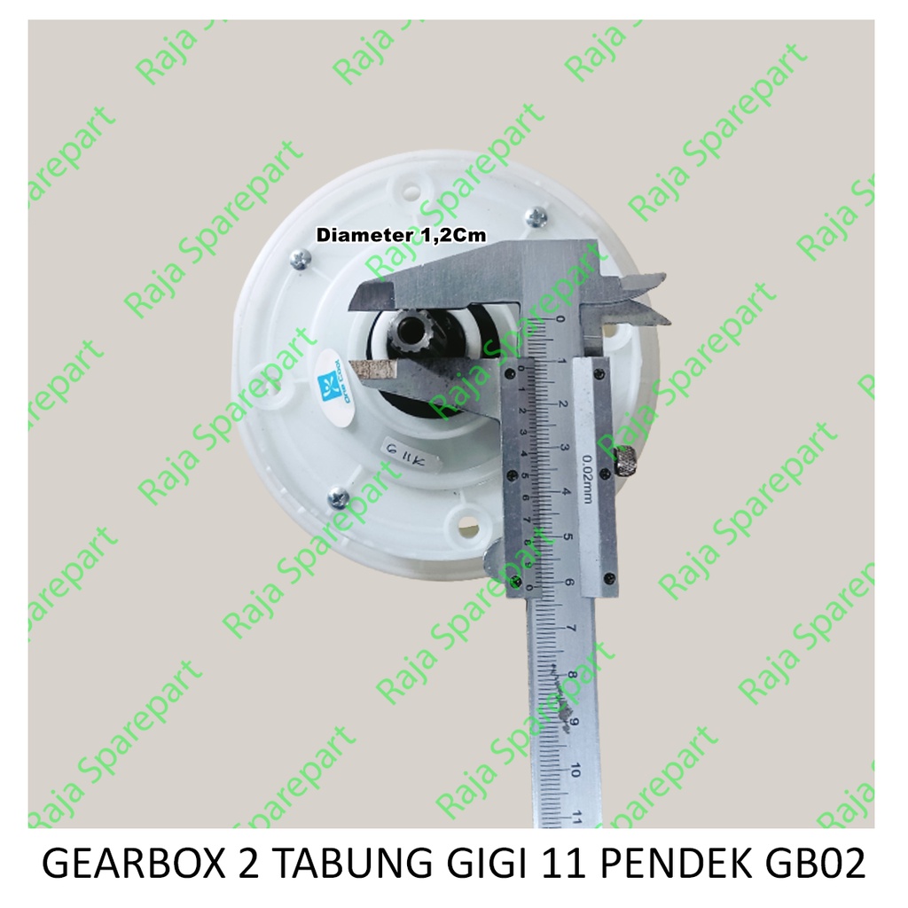 Gearbox Mesin Cuci 2 Tabung Gigi 11 Pendek GB02