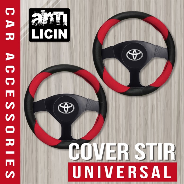 Cover stir / sarung stir mobil Agya Toyota