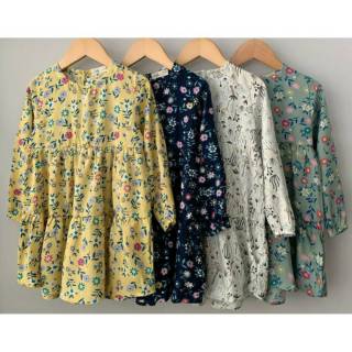  GROSIR  TUNIK ANAK  RAYON ZADA MIX MOTIF PAKAIAN  ANAK  