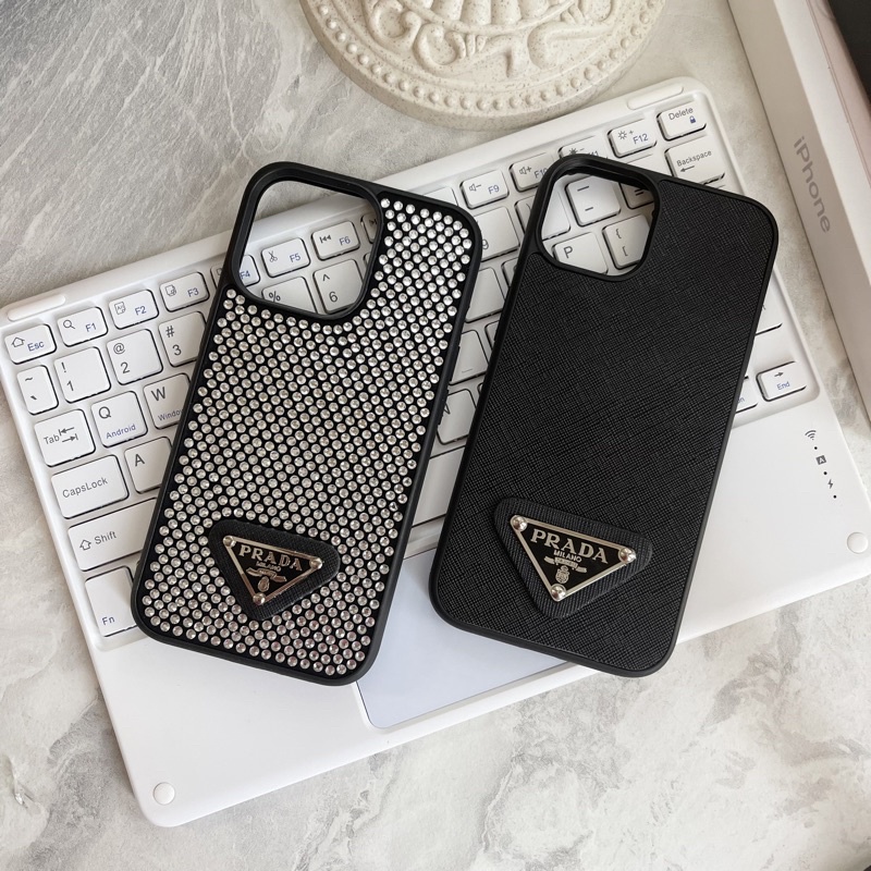 ◤HOT◢ (TERSEDIA SERI 15) Studded Crystal Case (11 12 13 14 15 PRO PROMAX)