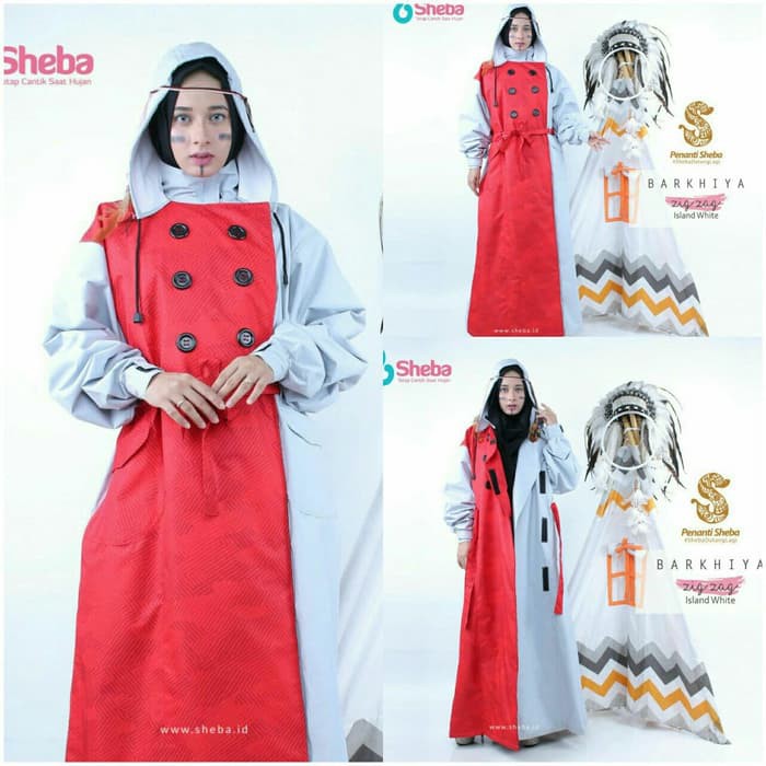 Jas Hujan Muslimah Sheba