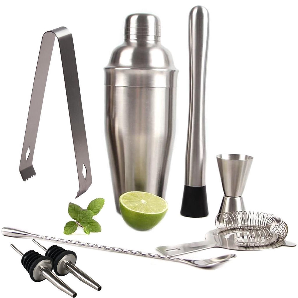 [Elegan] Cocktail Maker Set Stainless Steel18/25oz Filter Whisky Minuman Martini Bar Tools