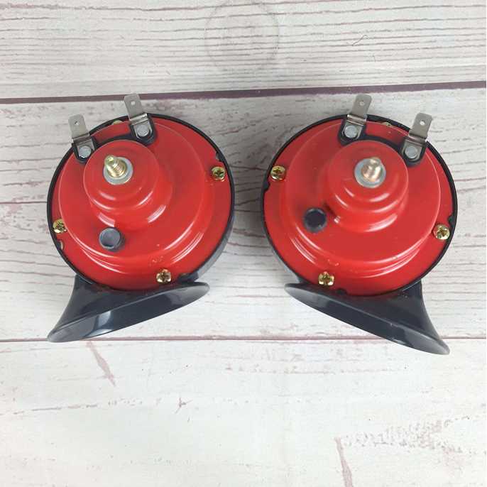 (100% BARANG ORI) SHENG XIN Type R Klakson Keong Mobil Air Horn 12V 60dB 2 PCS - 60B