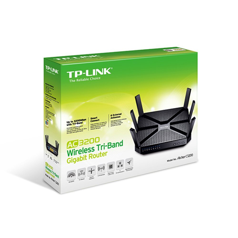 TP-Link ARCHER C3200 Wireless AC3200 Tri Band Gigabit Router