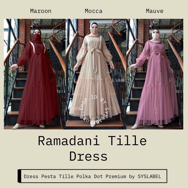 Ramadani Tille Dress - Long Dress Wanita