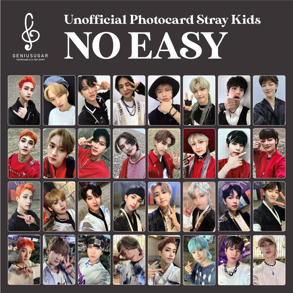 [REPLIKA SKZ] PHOTOCARD NO EASY