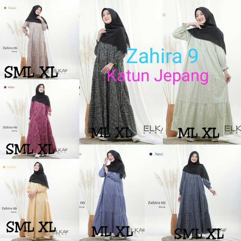 [ELKA LABEL] GAMIS ZAHIRA 09 DRESS