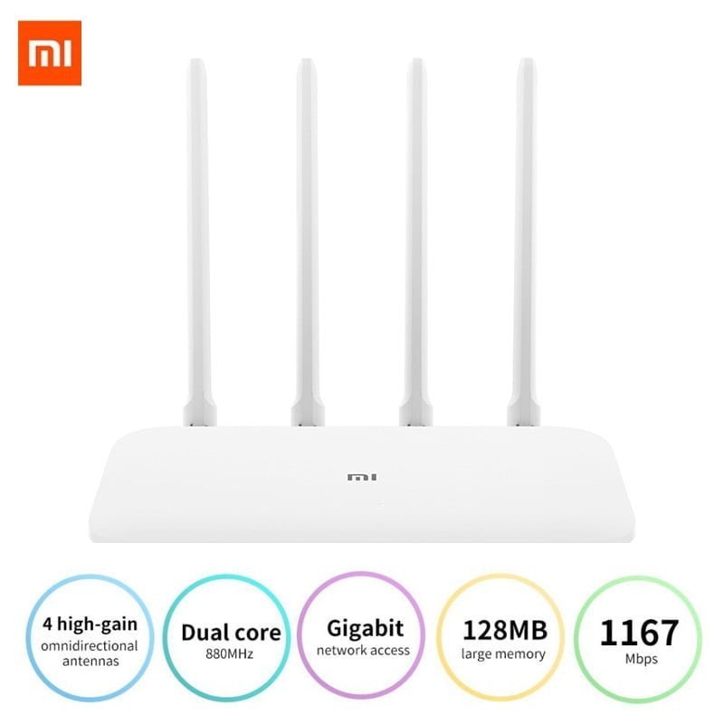 Mi Wifi Router 4A Gigabit Version - Garansi Resmi