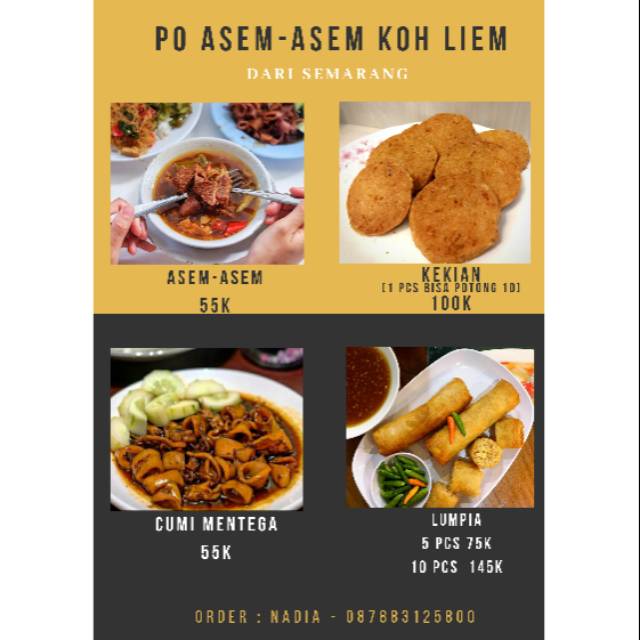 PO ASEM -ASEM KOH LIEM - SEMARANG