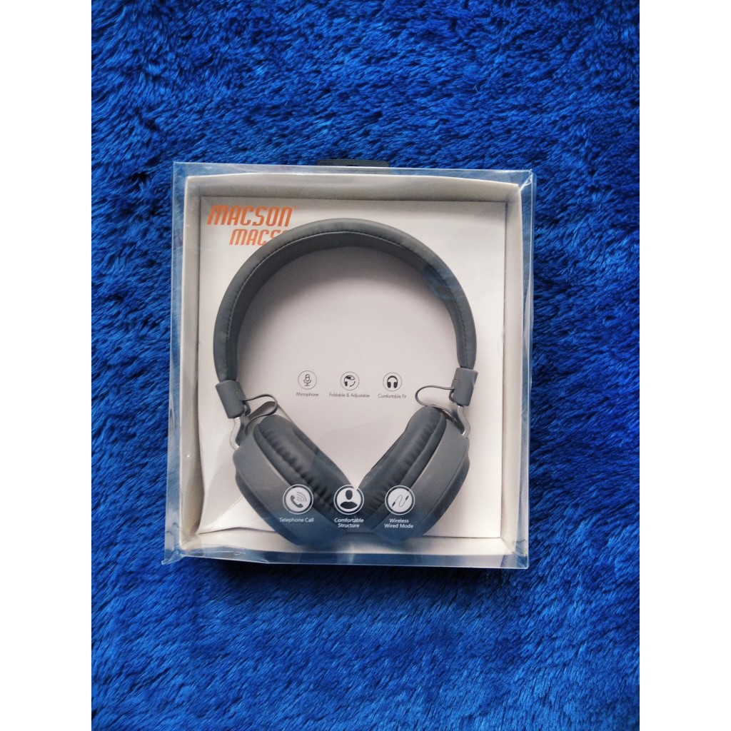 HEADPHONE LOLYPOLY MACSON - HEADSET LOLYPOLY MACSON - ABU ABU