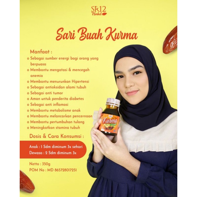 

SR12 SARI KURMA / SARI BUAH KURMA