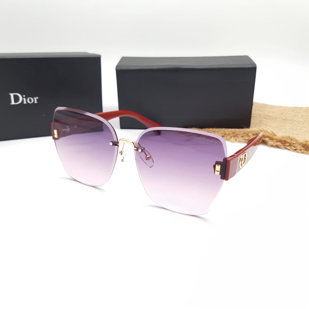 Termurah se-Shopee Kacamata Wanita D!or 23005 Size 54-15-145 Fashion Cewek Kekinian Mewah