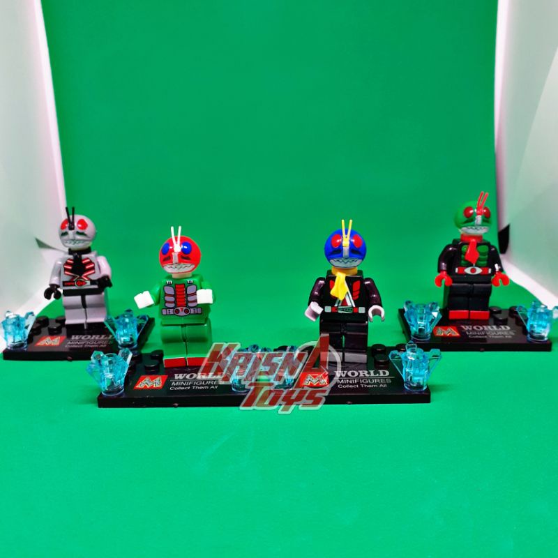 MAINAN BALOK SUSUN/BRICKS KAMEN RIDER/BUILDING BLOCK BELALANG TEMPUR