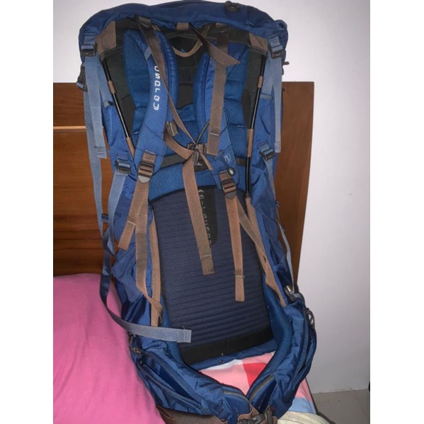 osprey volt 60L blue
