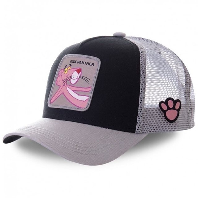Topi Baseball Desain Anime Disney Iron Man Kelinci Bahan Mesh Warna Hitam Untuk Pria Dan Wanita